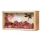 Increased Fire Shadow Box Frame 5x10 Shadow Box Display Case with Linen Back of Awards Memorabilia Flower, Pictures, Keepsakes、Bouquet、Medals and More Photos Memory Box long skinny